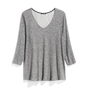 Papermoon Marcos V-Neck Knit Top 2x
